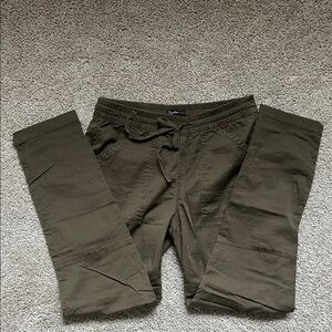 Women's Olive Cargo Pants
